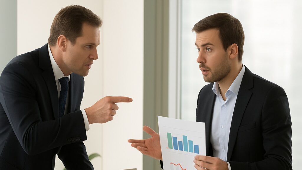 Расхождение финансового директора собственником